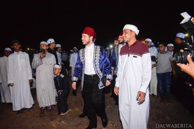 Konser Arridwan di Lapangan Dalwa Jadid