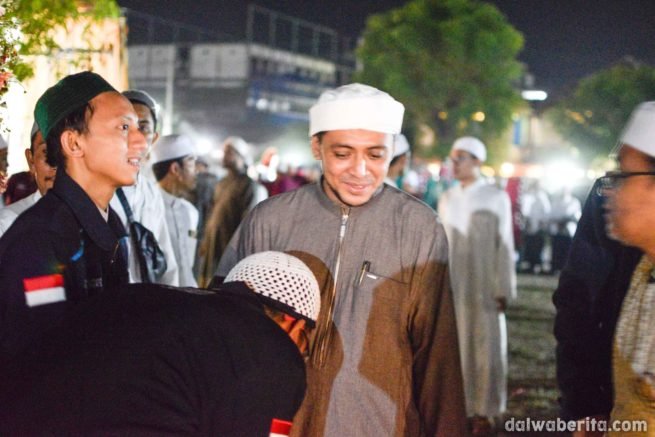 Walimatul Ursy Alwy bin Segaf Baharun yang diadakan di Dalwa Jadid 30 Desember malam Selasa