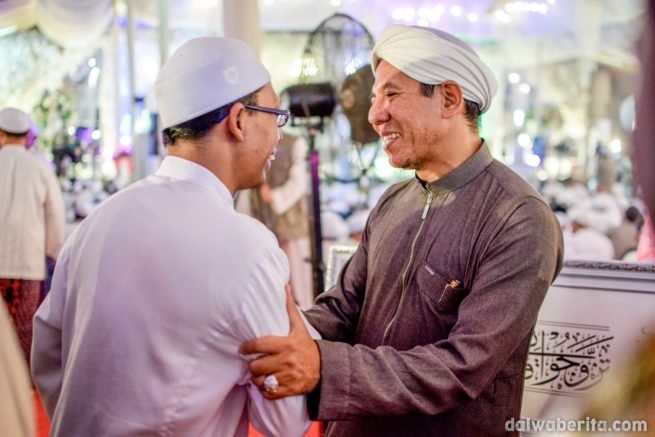 Walimatul Ursy Alwy bin Segaf Baharun yang diadakan di Dalwa Jadid 30 Desember malam Selasa