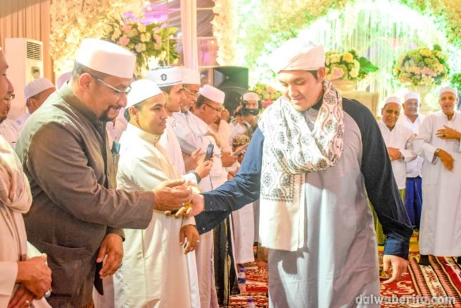 Walimatul Ursy Alwy bin Segaf Baharun yang diadakan di Dalwa Jadid 30 Desember malam Selasa